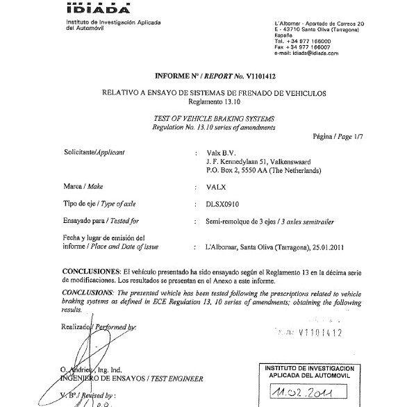 Idiada Type0 420X180 3Axle